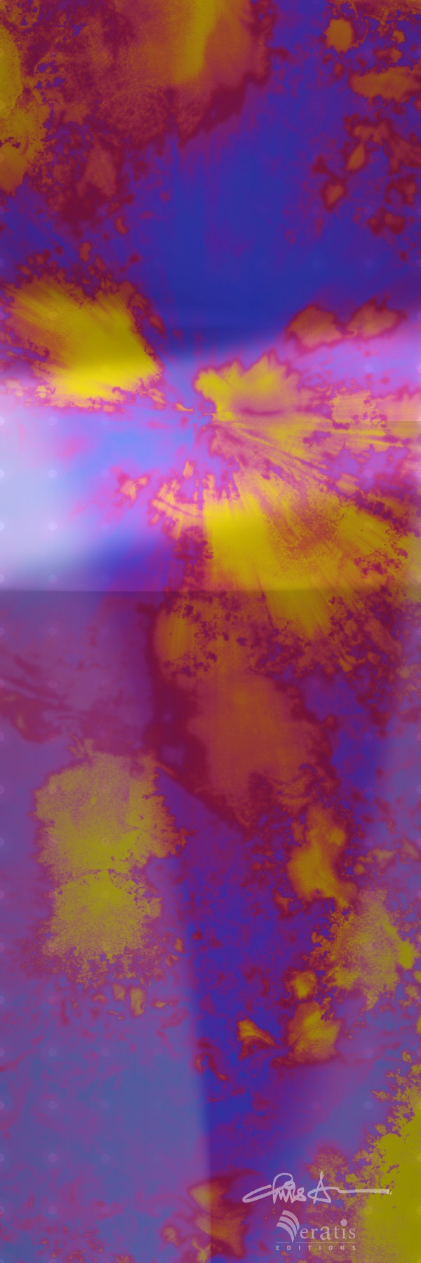 Form & Ether in Violet 1x3 by Veratis Editions